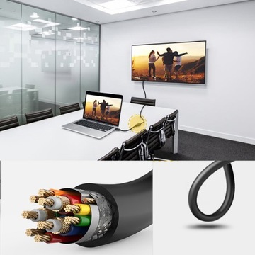 Переходной кабель DVI (папа) - HDMI (гнездо), Ugreen, 15 см, FHD