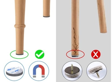 ВОЙЛОЧНЫЕ ПОДКЛАДКИ ДЛЯ МЕБЕЛИ, САМОКЛЕЯЩИЕСЯ ПОД СТОЛЫ, СТУЛЬЯ, ЛЕНТА НЕЗАВИСИМОГО РАЗМЕРА