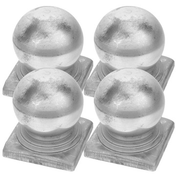 Post Cap Ball Solar Light Shell Hat Black Baloons