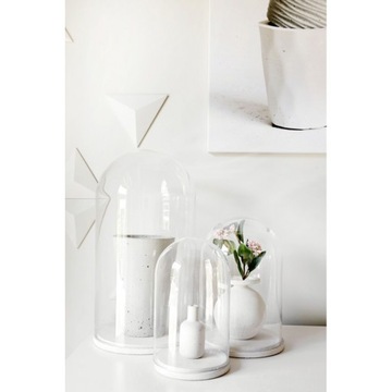 ŚWIECZNIK Z BETONU ARCHITEKTONICZNEGO - walec 12x8