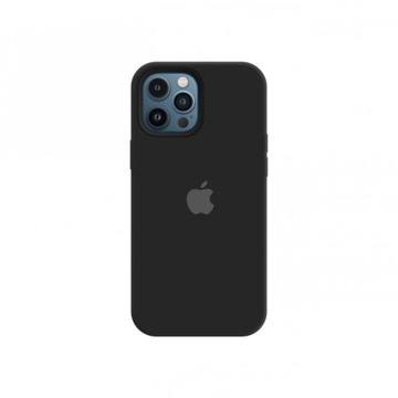Etui Apple Silicone Case iPhone 12 Pro Max Czarny