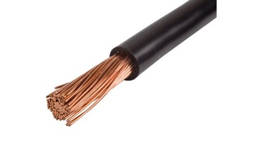 Przewód kabel linka LGY 25mm czarny H07V-K