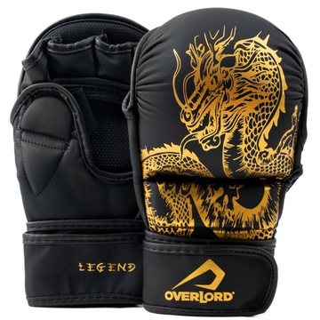 Overlord Rękawice MMA Sparingowe Legend Złote M