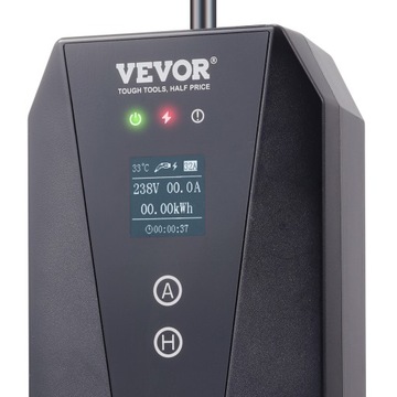 VEVOR Kabel do Ładowania Samochodów EV Typ2 3,68KW 8,6m 16A z WIFI CEE 7/7