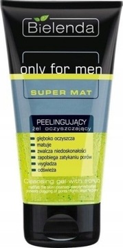Гель-пилинг для лица Bielenda для мужчин Super Mat