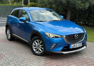 Mazda CX-3 Crossover 2.0 SKY-G i-ELOOP 150KM 2016 Mazda CX-3 2,0 150KM AUTOMAT AWD FULL LED Kamera Key-Less Skora Bezwypadko, zdjęcie 9