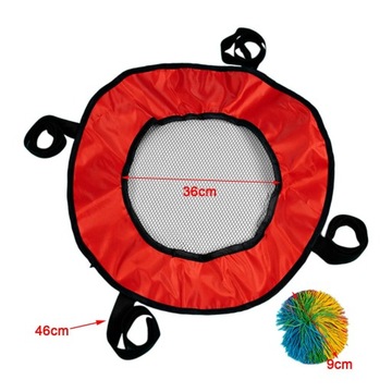 Игровой набор для метания мяча. На открытом воздухе для мальчиков и девочек. Подарки. Бросок и мяч. Красный.