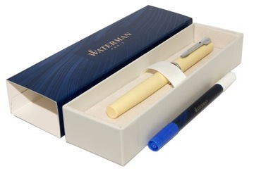 WATERMAN Pióro wieczne ALLURE Żółty + wymazywacz