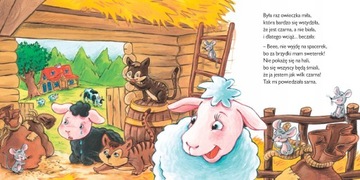 KSIĄŻECZKA NIEŚMIAŁA OWIECZKA WIESŁAW DRABIK BAJKI WIERSZYKI TWARDA OPRAWA