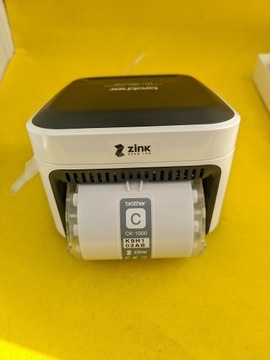 Drukarka etykiet Brother VC-500W 8 mm/sek OPIS