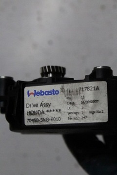CIVIC VIII UFO MOTOREK STŘEŠNÍ OKNO 70450-SMG-E010