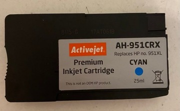 HP CARTRIDGE INK 951XL ГОЛУБОЙ CN046A замена ПУСТОЙ
