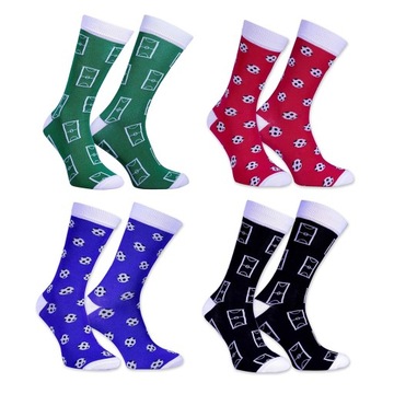 Skarpetki Sportowe Happy Getry Piłkarskie Football Socks Piłka nożna Unisex