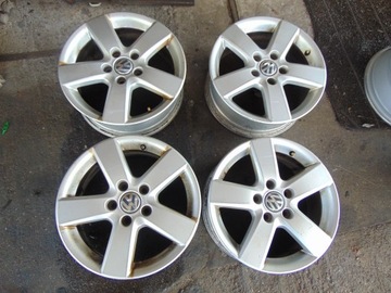 VW TOURAN PASSAT GOLF V VI FELGI ALUMINIOWE 16 5x112 ET50 1T0601025M