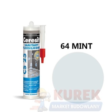 SILIKON SANITARNY CERESIT CS25 MINT 280ML