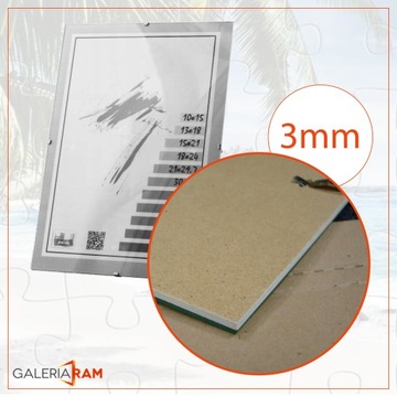 АНТИРАМКА из оргстекла, изготовленная на заказ для PUZZLE - ПОЛЬСКИЙ ПРОДУКТ