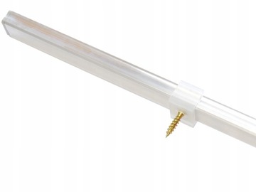 Listwa LED CZARNA Ośw. PODSZAFKOWE 2m NA PRZYCISK