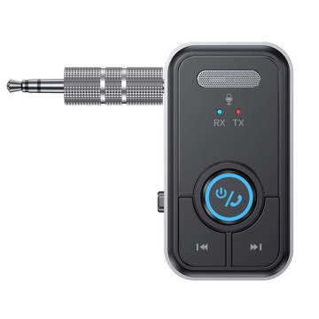 TRANSMITER ADAPTER BLUETOOTH ODBIORNIK NADAJNIK AUX MINI-JACK 3.5