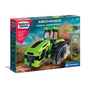 Laboratorium Mechaniki Ciągnik Gąsienicowy Clementoni 50689