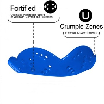 Спортивная каппа, защита для зубов EVA Boxing Mouth