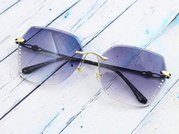 ЖЕНСКИЕ СОЛНЦЕЗАЩИТНЫЕ ОЧКИ БЕЗРАМКИ