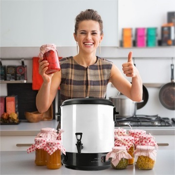 ПЛИТА НАГРЕВАТЕЛЬ ДЛЯ ВОДЫ ВИНО КОФЕ ЧАЙ 28л 2500 Вт + ЩИПЦЫ FUNNER