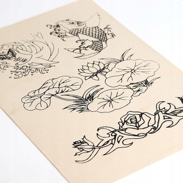 10x ИСКУССТВЕННАЯ КОЖА ДЛЯ ОБУЧЕНИЯ ТАТУ, ДВУСТОРОННЯЯ БЕЖЕВАЯ