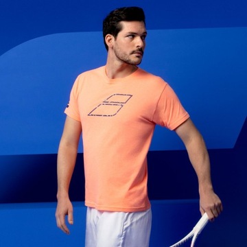 Теннисная рубашка Babolat EXERCISE BIG FLAG, размер XL