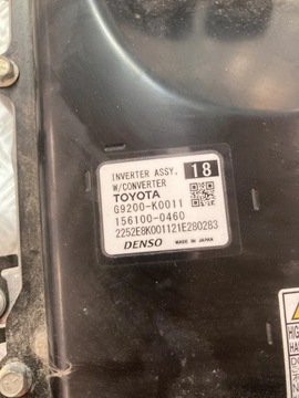 KONVERTOR INVERTOR TOYOTA YARIS IV 20- 1.5 HYBRID