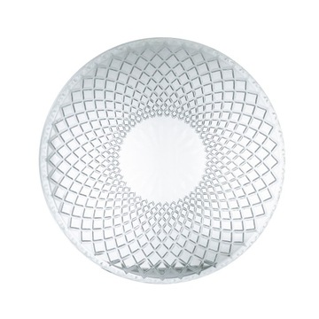 PATERA SZKLANA retro przezroczysta śr. 25cm