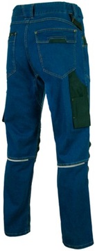 ELASTYCZNE spodnie robocze męskie JEANS STRETCH