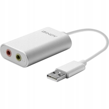 Аудиоконвертер LINDY USB Type A для Audio Konverte