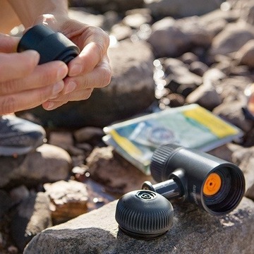 Портативная дорожная кофемашина Wacaco Nanopresso + черный футляр