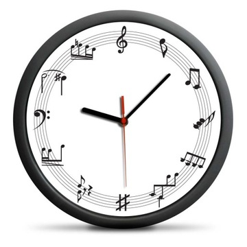 (hs) - Zegar Muzyka - cichy mechanizm - ORYGINAŁ !