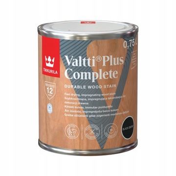 Tikkurila valtti плюс полная 0,75 л Black Ebony
