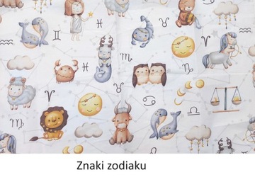 Prześcieradło do gondoli/wózka 40x90 OUTLET wzory