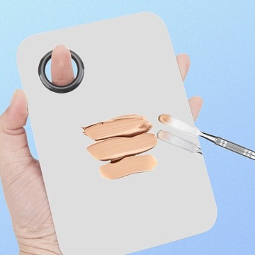 PALETA paletka Z Łopatką DO MIESZANIA KOSMETYKÓW PODKŁADU bazy