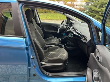 Opel Corsa E Hatchback 3d 1.4 Turbo 100KM 2018 Opel Corsa 1.4 benzyna 100 KM 6 biegow czarny dach zadbany mozliwa zamia, zdjęcie 18