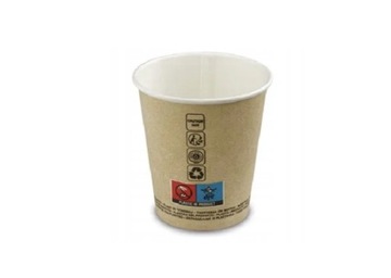 KUBEK PAPIEROWY EKO 250 ML Kawa Herbata Ciepłe
