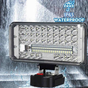 РАБОЧАЯ ЛАМПА 180ВТ ГАЛОГЕННАЯ 59 LED 18-21В IP67.