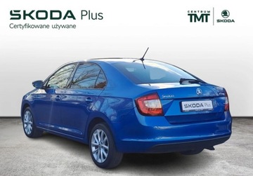 Skoda Rapid II Liftback Facelifting 1.0 TSI 110KM 2018 Skoda RAPID SmartLink Biksenon Climatronic Tempomat Grzane fotele Salon PL, zdjęcie 3