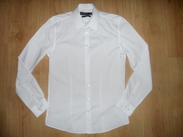 PRIMARK WHITE как НОВАЯ РУБАШКА размер S 38 39