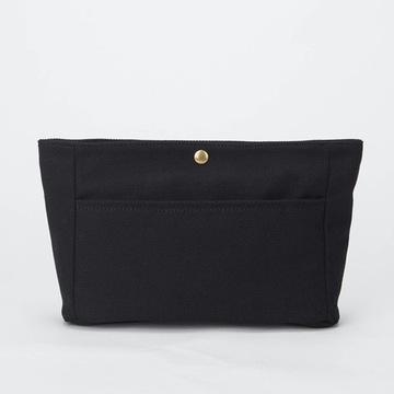 Вставка с органайзером для сумки, универсальный разделитель, ключница, большая черная.