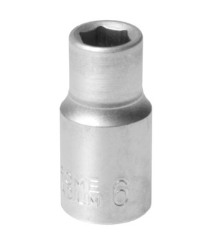 Klucz nasadowy nasadka mała 1/4 6 kątna 6 mm MJW