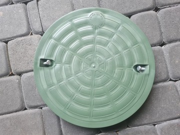 POKRYWA 315 mm WŁAZ DEKIEL PP DO RURY STUDNIA