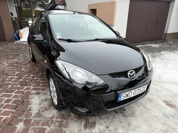 Mazda 2 II Hatchback 5d 1.3 75KM 2009 Mazda 2 TYLKO 85tyśkm! 1WŁAŚCICIEL ZWYKŁA BENZYNA 1.3 2009 Klima Stan IDEAŁ, zdjęcie 2