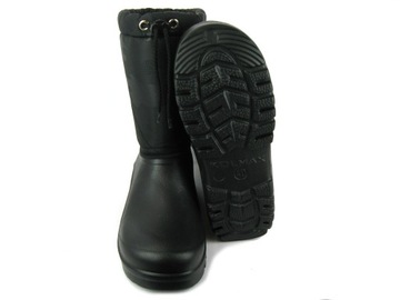 ŚNIEGOWCE KALOSZE OCIEPLANE KOZAKI MĘSKIE KOLMAX 042 CIEPŁE PIANKA PL 40