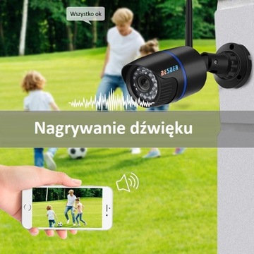 НАРУЖНАЯ БЕСПРОВОДНАЯ IP-КАМЕРА FULL HD Wi-Fi