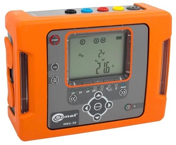 Измеритель сопротивления земли SONEL MRU-30 + аксессуары