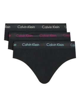 CALVIN KLEIN BRIEF - SLIPY MĘSKIE 3 PACK CZARNY M